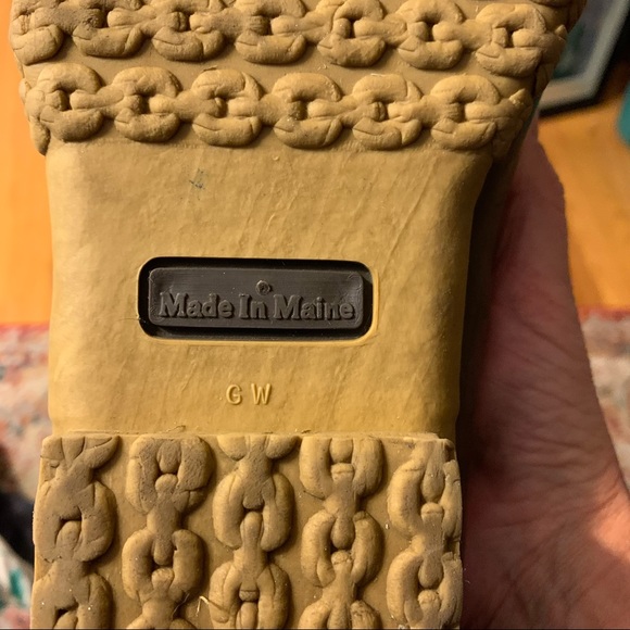 L.L.BEAN Mens Rubber Moc 9 Wide - Picture 5 of 6